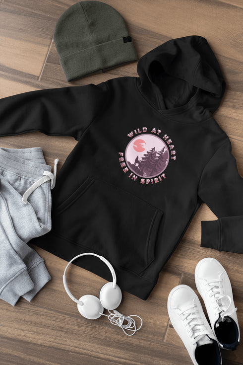 C & Win Sports Wild At Heart Free In Spirit Hoodie - C & Win Sports